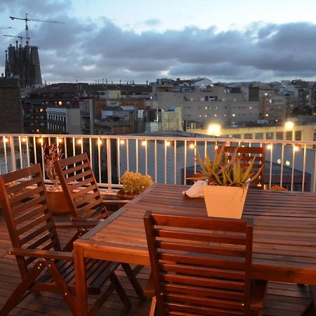 Barcelona Sunny Terrace Apartman Kültér fotó