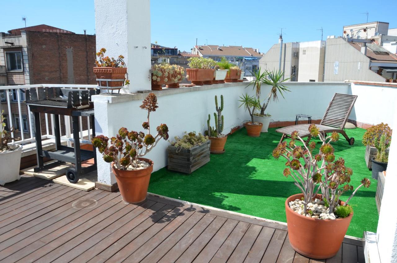 Barcelona Sunny Terrace Apartman Kültér fotó